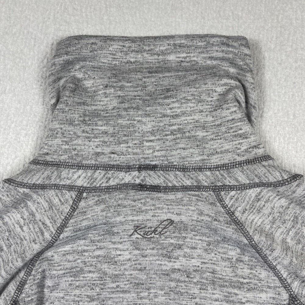 Kuhl Sweatshirt Womens XS Gray Lea Pullover Heathered Lightweight Hiking Camping - Picture 14 of 15